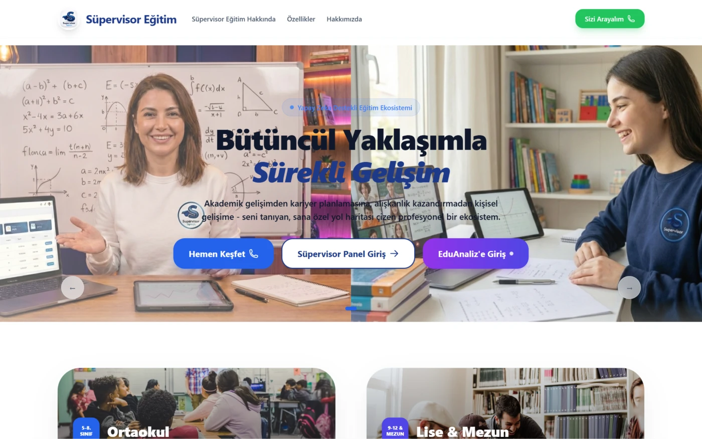 Supervisor Eğitim ekran görüntüsü