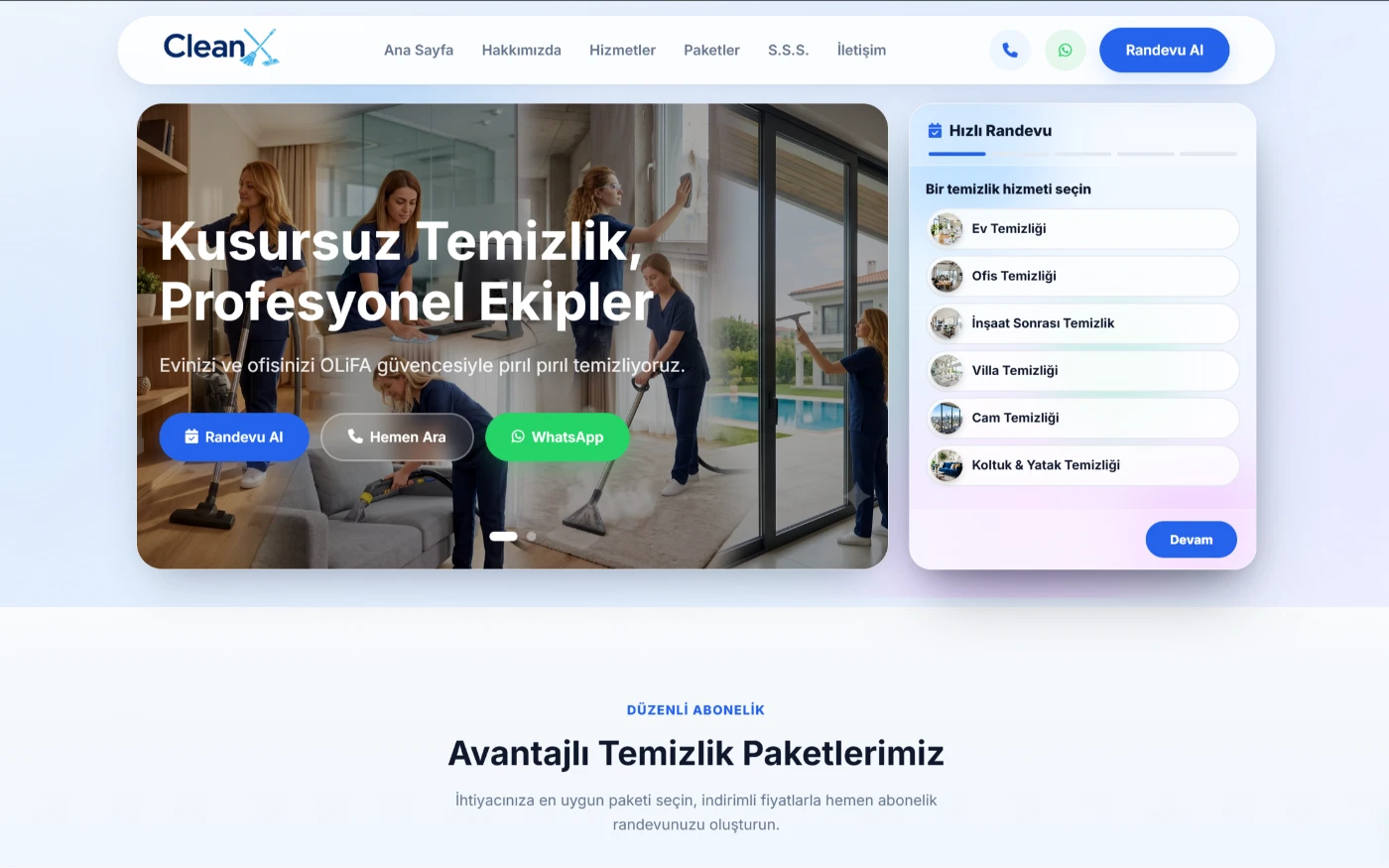CleanX ekran görüntüsü