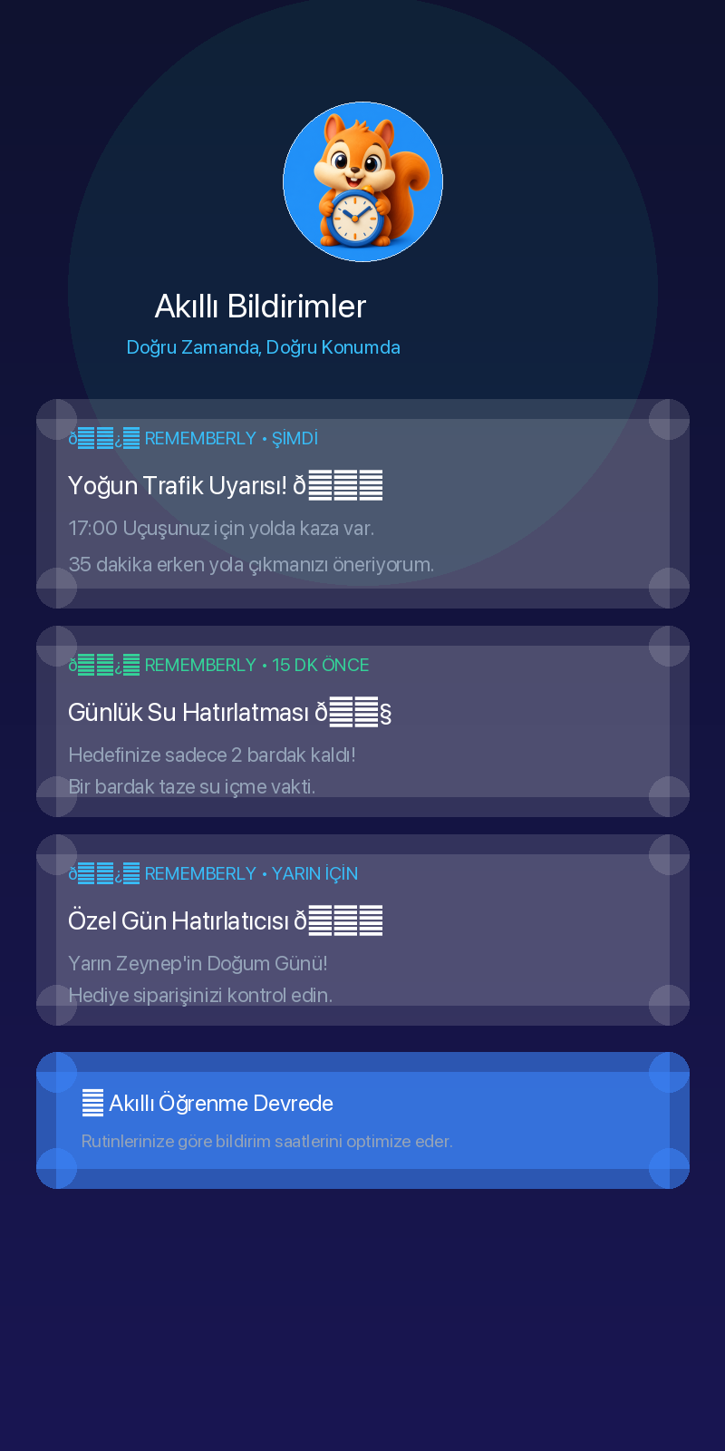 Rememberly ekran görüntüsü